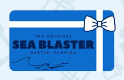 Sea Blaster Gift Cards Sea Blaster Gift Cards